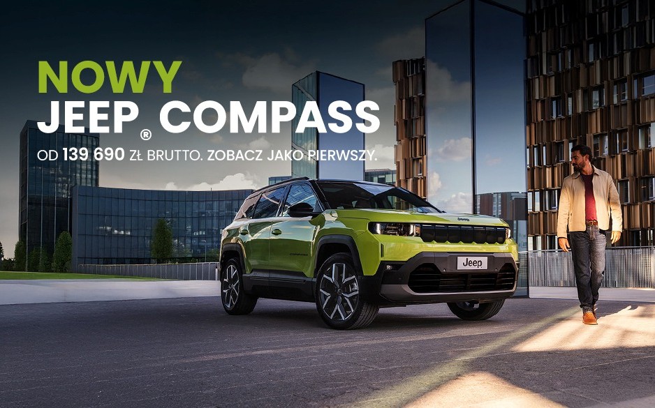 Nowy Jeep Compass od 139 600 zł