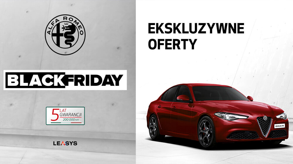 Black Friday w salonach Alfa Romeo