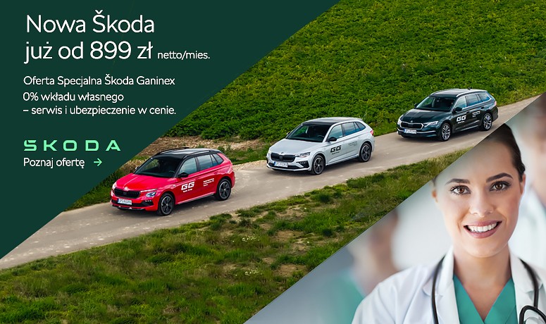 Oferta specjalna Skoda Ganinex